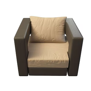Single sofa 3d model