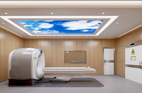 Modern CT Room 3d model
