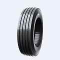 Black Rubber Radial Tire With Deep Tread Pattern And Modern Design 3d model
