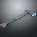 Handcrafted Axe With Wooden Handle And Steel Head As Outdoor Chopping Tool
