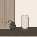 New Chinese Style Table Lamp 3d model