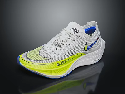 Nike Lightweight Running Shoes With Breathable Mesh Upper Cushioned Sole And Modern Design 3d model