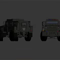 Military Vehicles With Tactical Armored Design And Off Road Capabilities