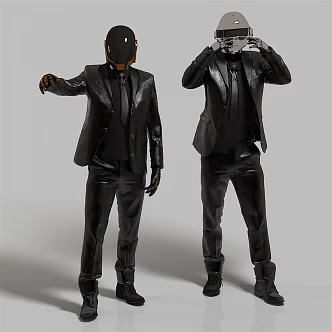 modern man 3d model