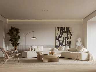 The Silent Living Room 3d model