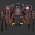 Industrial LOFT Robot Machine Warrior Machine Warfighter 3d model