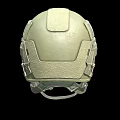 Tactical Protective Helmet With Metallic Face Shield And Adjustable Straps
