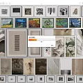 Other Various Artworks And Decorative Paintings In Diverse Styles And Frames