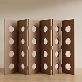 Screen partition 3d model