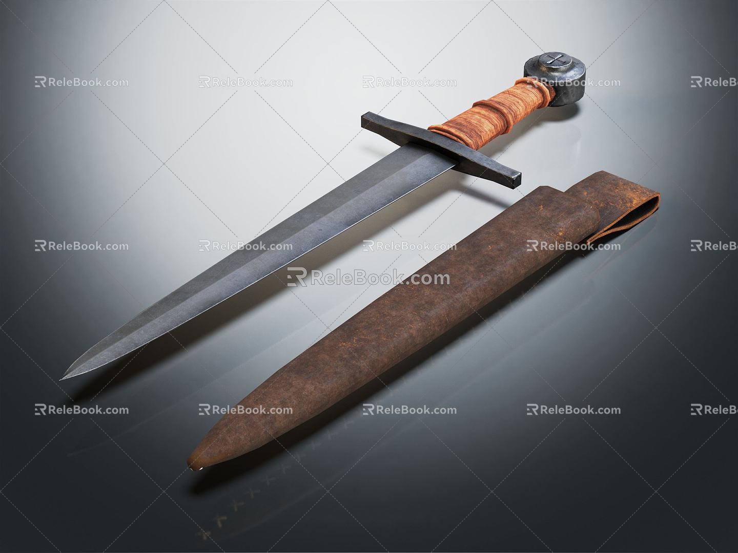 Modern Sword Sword 3d model