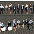 Office Multiplayer 3d model