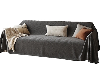 Modern Multiplayer Sofa 3d model