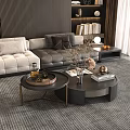 Modern coffee table 3d model