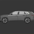 Gray SUV With Modern Design Sleek Body Alloy Wheels And Front Grille 3D Rendering