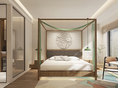 Nordic Rooms Hotel Rooms 3d model