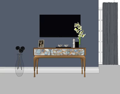 Entrance cabinet 3d model Entrance cabinet 3d model