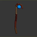 Scepter Ancient Scepter Cane Ancient Scepter Magic Scepter Metal Scepter Classical Scepter Magic Scepter 3d model