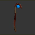 Scepter Ancient Scepter Cane Ancient Scepter Magic Scepter Metal Scepter Classical Scepter Magic Scepter 3d model