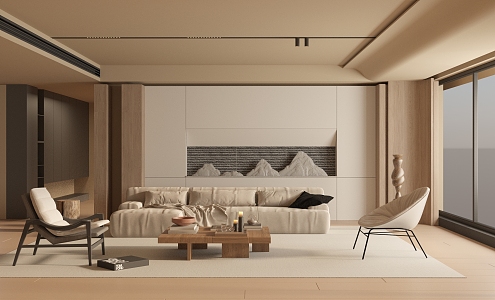 Living room 3d model