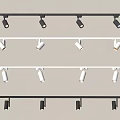 Modern downlight spotlight track downlight spotlight open-mounted downlight spotlight steering 3d model