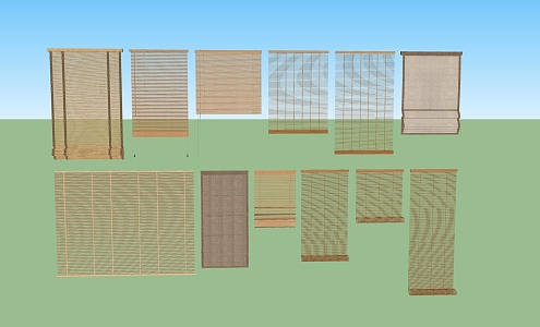 Hardware Blinds 3d model