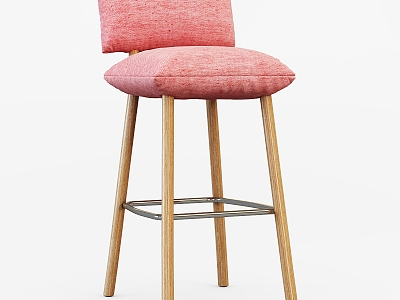 Pillow bar stool model