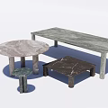 Stylish Marble Coffee Tables In Round Rectangular And Square Shapes For Modern Living Room
