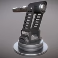 Tactical Modern Metal Weapon Design With Detailed Base And Durable Structure Components 3d model