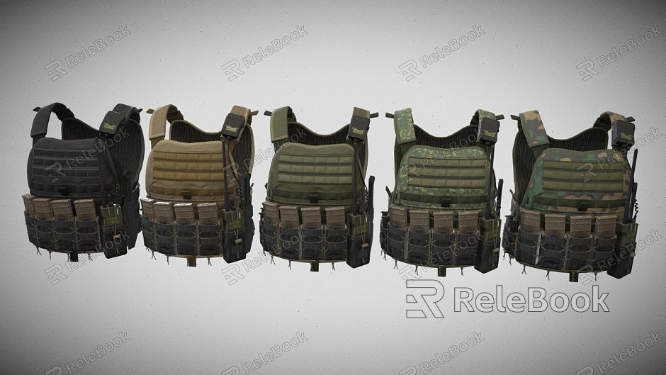 Weapon Tactical Vest model