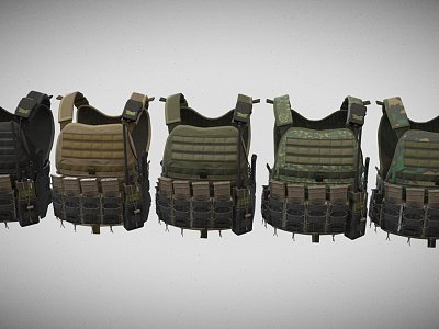 Weapon Tactical Vest model