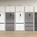 Zero Embedded Refrigerator Double Door Refrigerator Cross Refrigerator Three Door Refrigerator Haier Refrigerator Midea Refrigerator 3d model