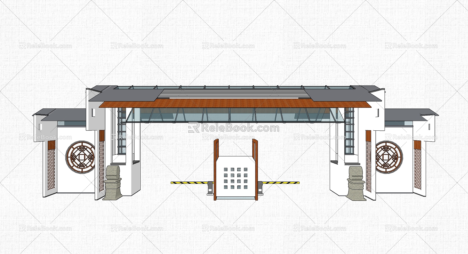 Gate 3d model