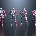 Robot Binding Action Robot Warrior Gundam Mecha Man Science Fiction Man Transformers Mecha Warrior Future Warrior Iron Man Robot 3d model