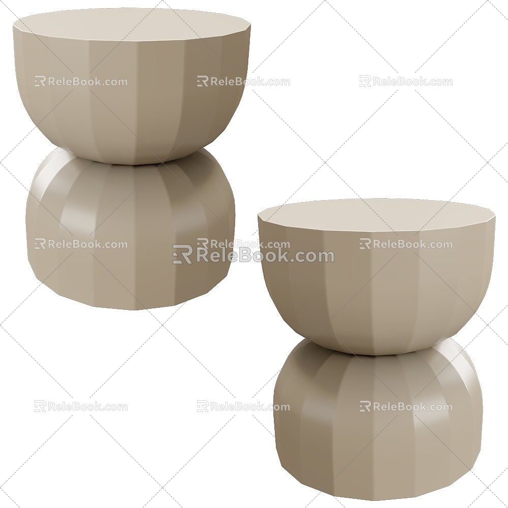 Modern Simple Coffee Table 3d model