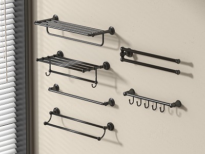 Towel rack 3d model