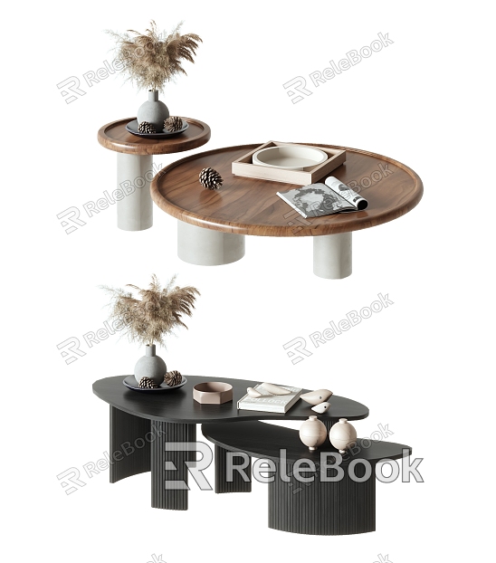 Quiet tea table model