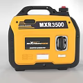 Industrial Equipment Portable Inverter Generator MAXPOWER MXR3500 Yellow Black Design