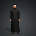 Yu Qian Deyun's cross talk actor realism restores funny and bound animation 3d model
