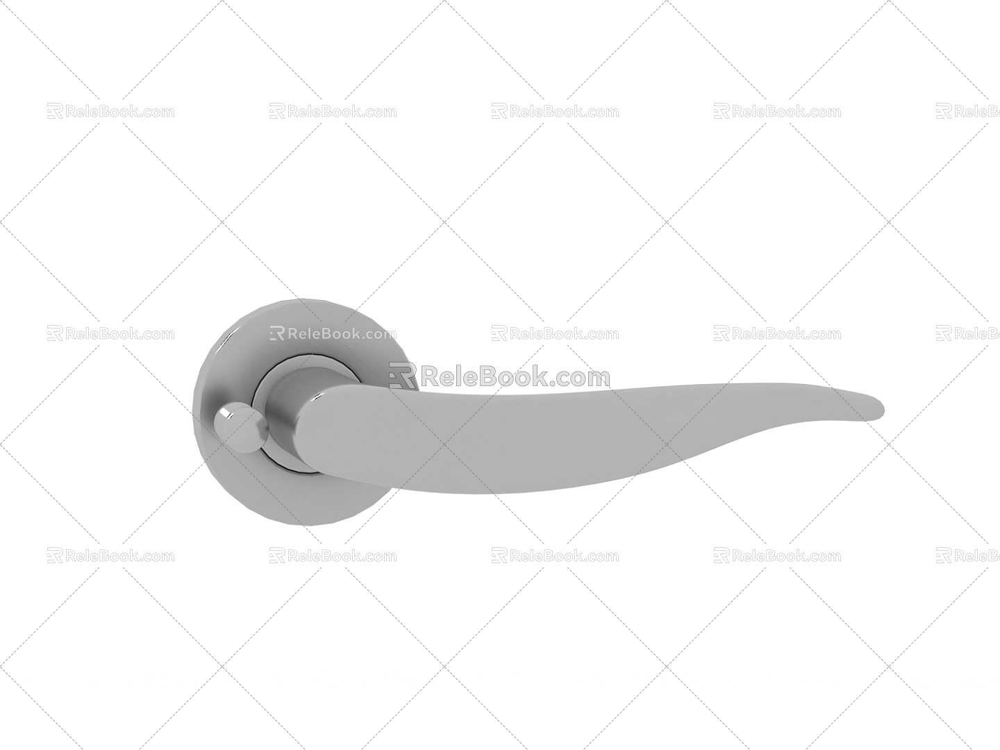 Modern Handle 3d model