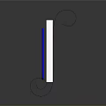 Stylish Black Scroll Household Supplies Featuring Silver Bar Chart And Blue Curve