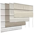 Assorted Window Blinds in Neutral Tones for Home Decoration and Interior Design