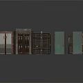 Diverse Collection of Doors with Various Styles Colors and Designs