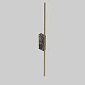 Sleek Modern Wall Lamp With Slim Metal Design For Home Interior Decoration