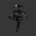 Robot Spider Robot Mecha Spider Science Fiction Spider Mechanical Spider Spider Battery Spider Tower Defense 3d model