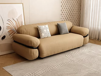 Modern Multiplayer Sofa Multiplayer Sofa Double Sofa 3d model