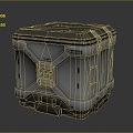 Science Fiction Box Science Fiction Box Military Box Password Box 3d model