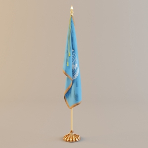 Flag 3d model