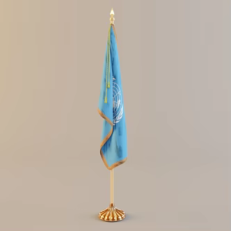 Flag 3d model