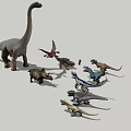 dinosaur animal reptile 3d model