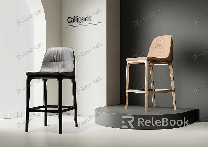 Bar Chair Bar Stool High Stool model